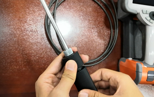 組裝剛性套管和手柄 組裝剛性套管和手柄