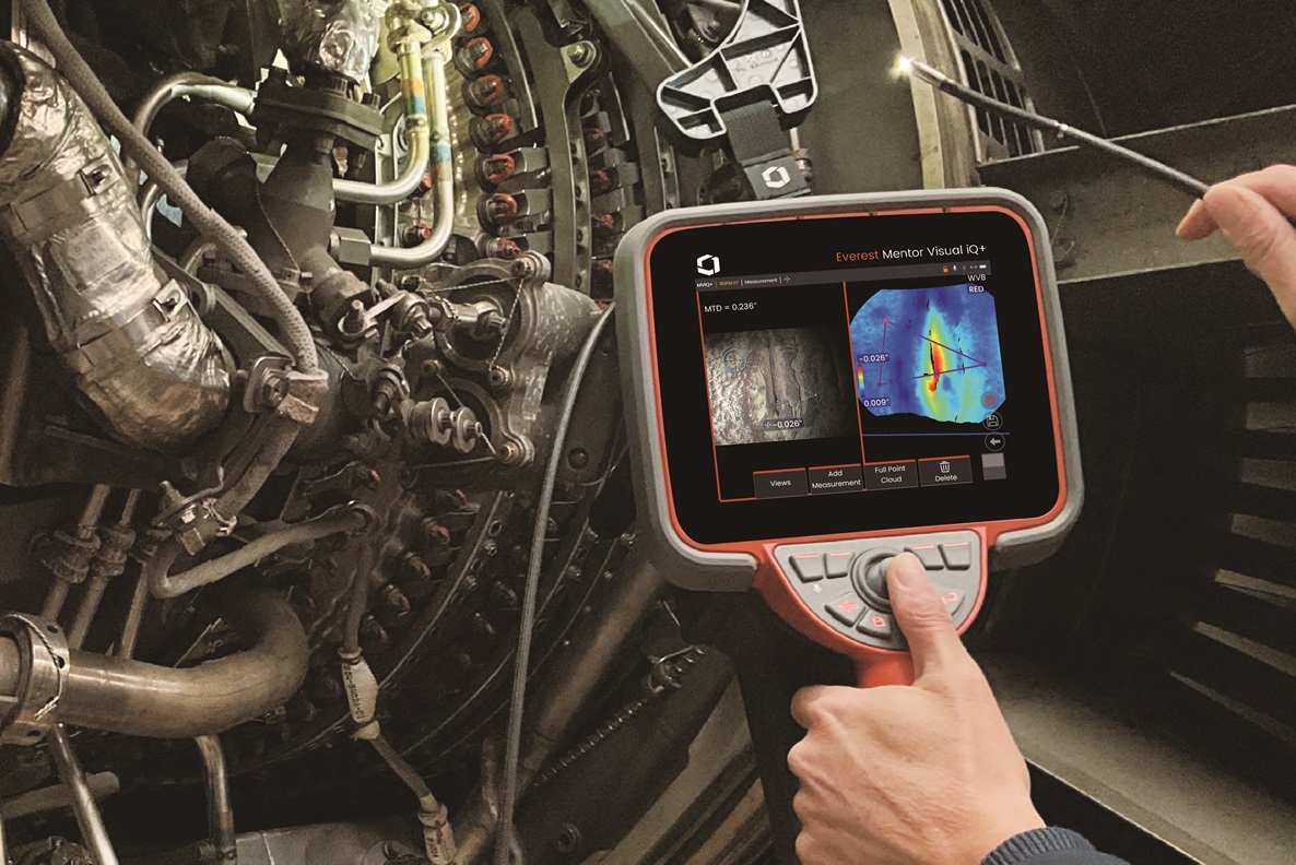 韋林Everest MVIQ+工業視頻內窺鏡的應用